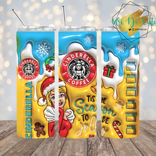 Tis The Season Coffee 3D Tumbler