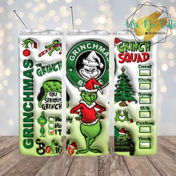 Grinchmas Blend Inflated Tumbler
