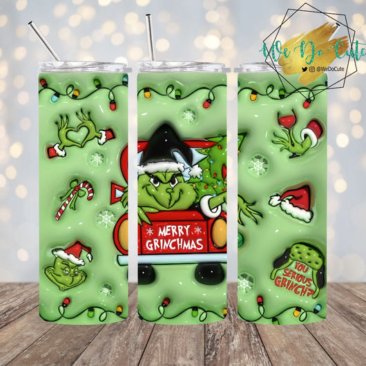 You Serious Grinch? 3D Tumbler