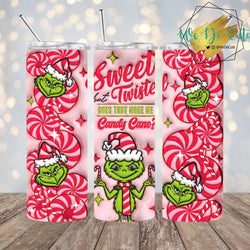 Sweet & Twisted 3D tumbler