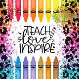 Teach Love Inspire Tumbler