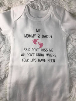 We Don't Know Where Your Lips Have Been onesie